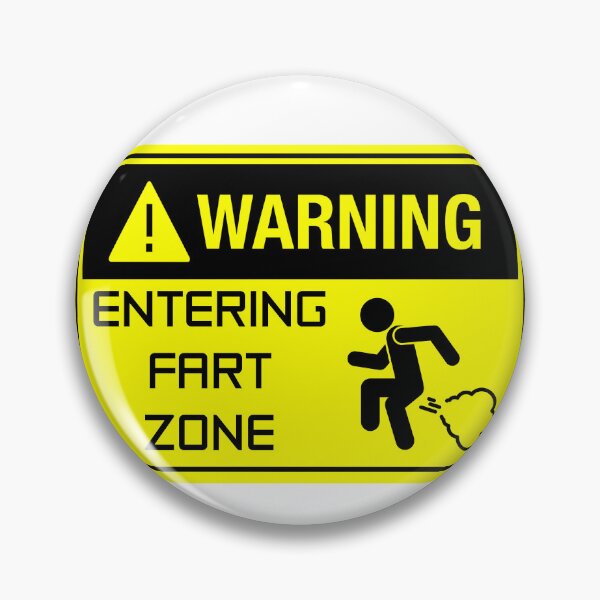 Item preview, Warning Entering Fart Zone Funny designed and sold by scoutsunlimited.