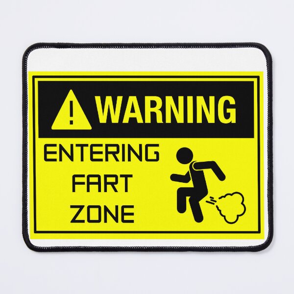 Item preview, Warning Entering Fart Zone Funny designed and sold by scoutsunlimited.