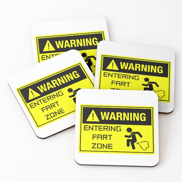 Item preview, Warning Entering Fart Zone Funny designed and sold by scoutsunlimited.