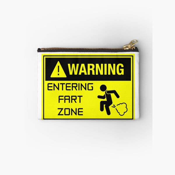 Item preview, Warning Entering Fart Zone Funny designed and sold by scoutsunlimited.