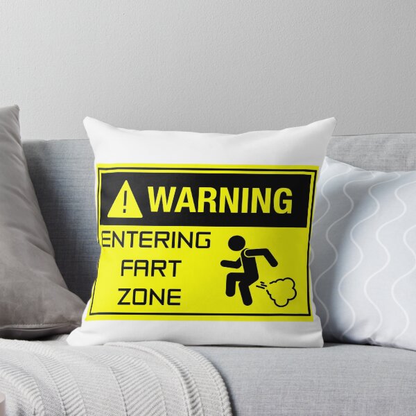 Item preview, Warning Entering Fart Zone Funny designed and sold by scoutsunlimited.