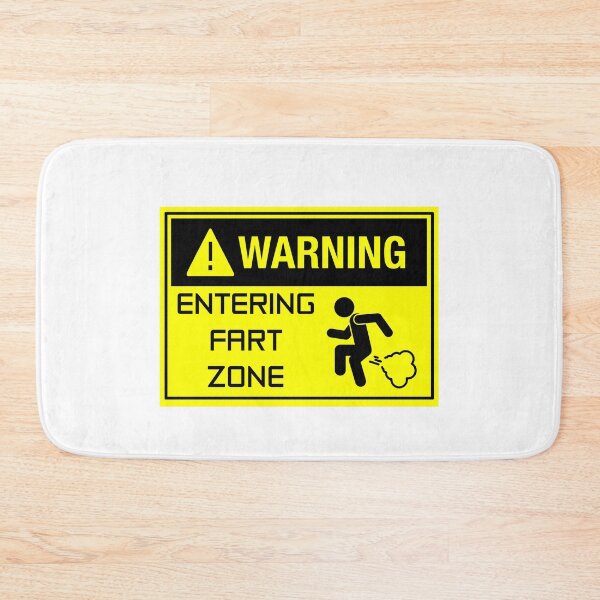Item preview, Warning Entering Fart Zone Funny designed and sold by scoutsunlimited.