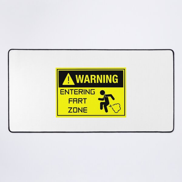 Item preview, Warning Entering Fart Zone Funny designed and sold by scoutsunlimited.