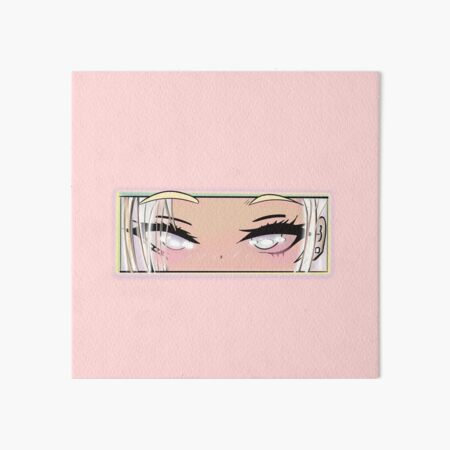 Cute Anime Eyes Art Board Print for Sale by Jessiecrow87