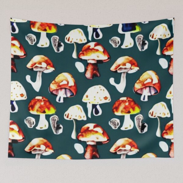 Item preview, Red Mushroom Pattern designed and sold by SquishStitches.