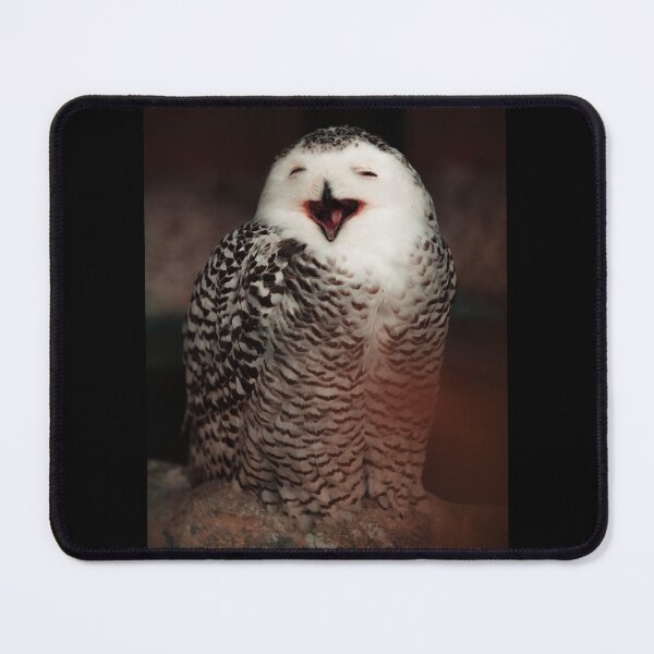Item preview, Owl smiling designed and sold by PET-SHIRTS.