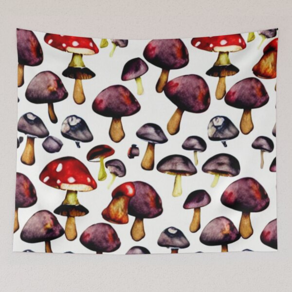 Item preview, Mushroom Pattern designed and sold by SquishStitches.