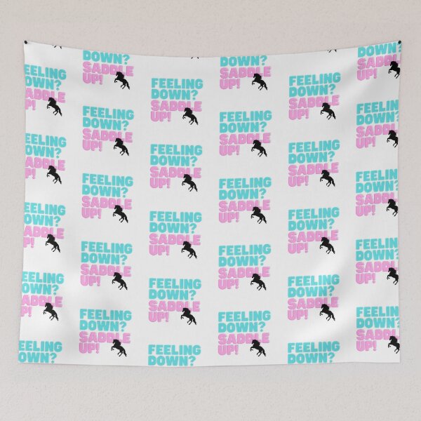 Item preview, Feeling Down Saddle Up with Horse designed and sold by Horse-Aholic.