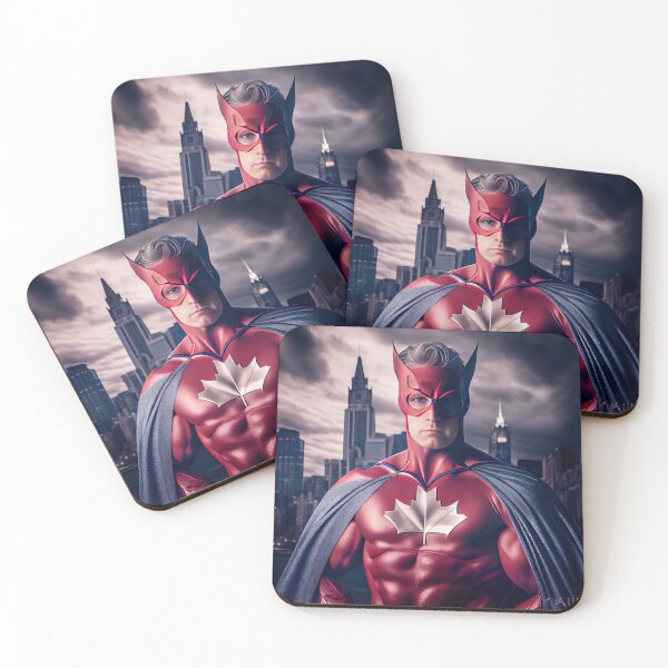 Item preview, Canada as a Superhero designed and sold by LukeAiWalker.