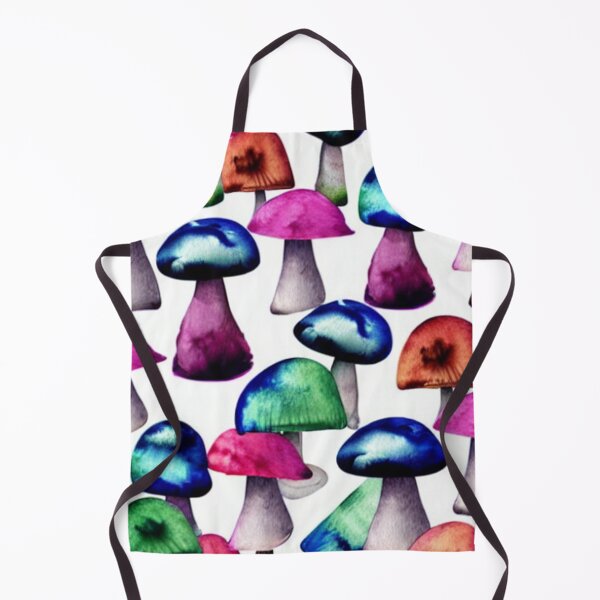 Item preview, Watercolor Mushroom Pattern designed and sold by SquishStitches.