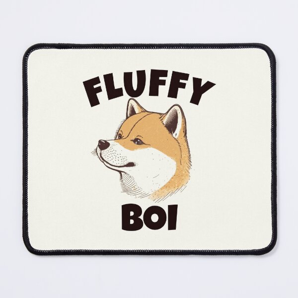 Item preview, Fluffy Boi - Cute Shiba Inu Illustration designed and sold by EnzoVectorism.