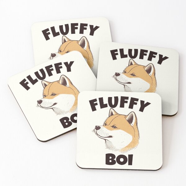 Item preview, Fluffy Boi - Cute Shiba Inu Illustration designed and sold by EnzoVectorism.