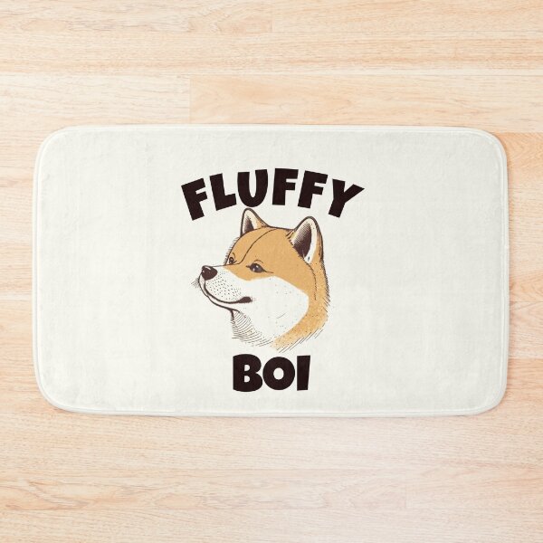 Item preview, Fluffy Boi - Cute Shiba Inu Illustration designed and sold by EnzoVectorism.