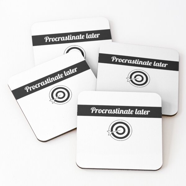 Item preview, Procrastinate later designed and sold by classthetic.