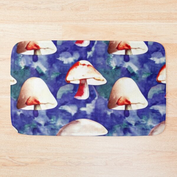 Item preview, Watercolor Mushroom Pattern designed and sold by SquishStitches.