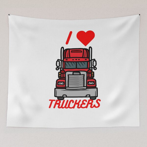 Item preview,  I LOVE TRUCKERS designed and sold by Bart-Designs.