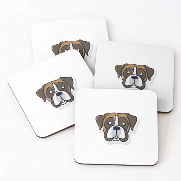 Item preview, Boxer Dog with Shadow designed and sold by Nikknakks.