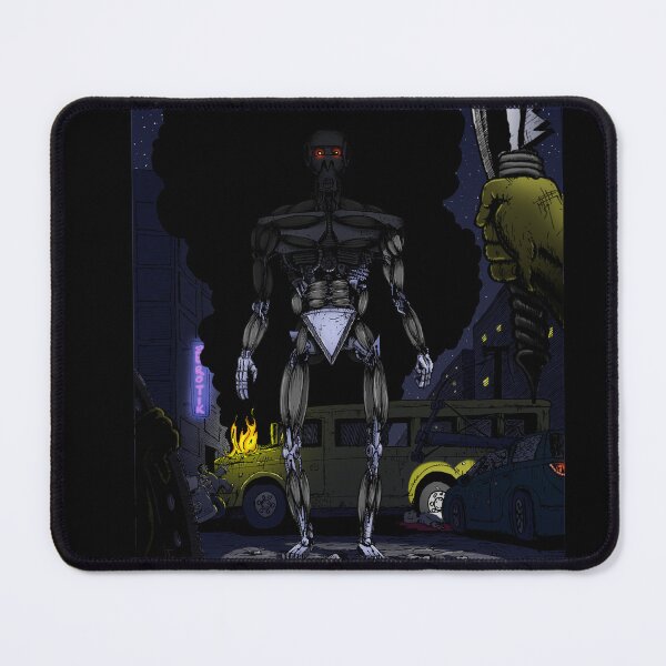 Item preview, City, superhero vs bad robots designed and sold by Voldes.