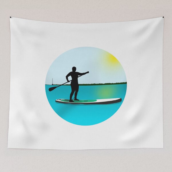 Item preview, SUP Stand Up Paddleboarding designed and sold by jameswattsart.