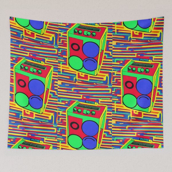 Item preview, Vintage Stereo Pop Art 76 designed and sold by Benito Del Ray.
