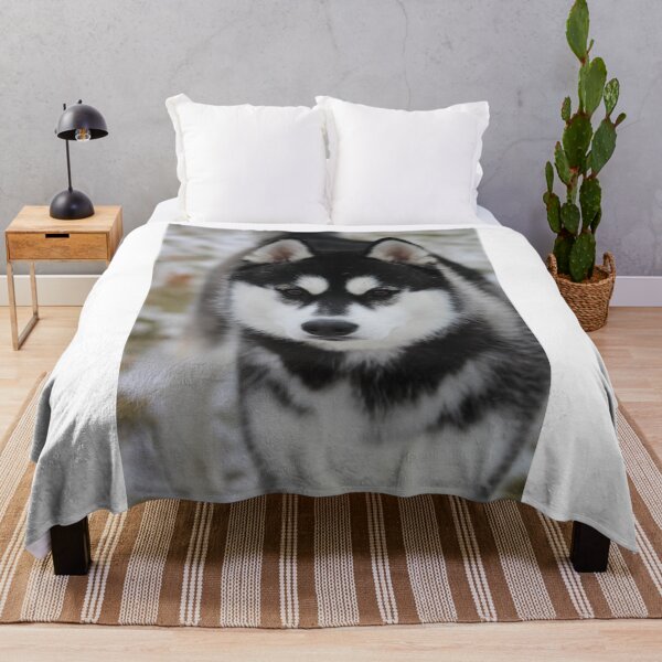Item preview, Black and White Husky designed and sold by KaeruTheHusky.