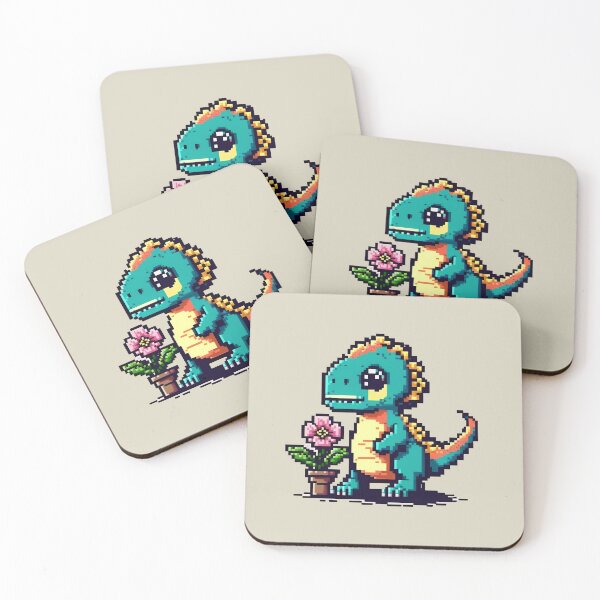 Item preview, Cute Dinosaur Illustration designed and sold by 8Bit-Pixel.