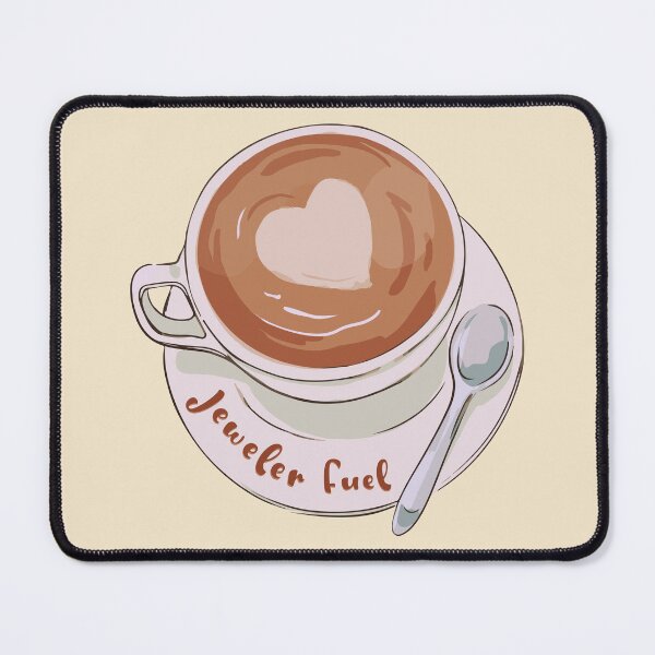 Item preview, Coffee lover heart latte jeweler fuel cute cup designed and sold by MetalicBabe.