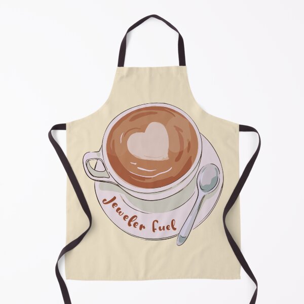 Item preview, Coffee lover heart latte jeweler fuel cute cup designed and sold by MetalicBabe.