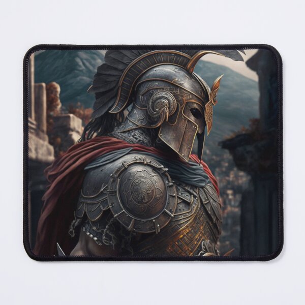Item preview, Obsidian Spartan designed and sold by AI Dream Journal.