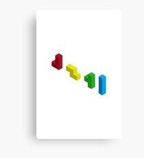 Tetris Canvas Print