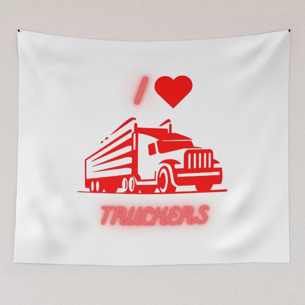 Item preview,  I LOVE TRUCKERS designed and sold by Bart-Designs.