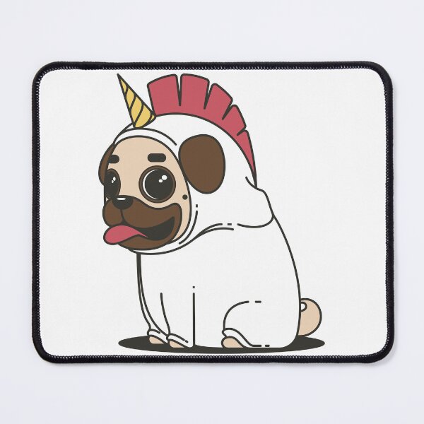 Item preview, Pug unicorn designed and sold by PET-SHIRTS.
