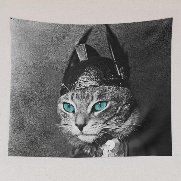 Item preview, Viking Valkyrie Kitty designed and sold by Glimmersmith.