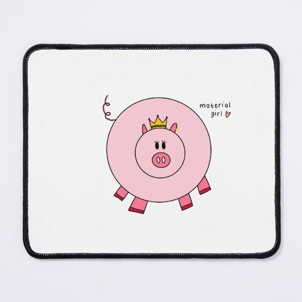 Item preview, material girl pig designed and sold by chloedevill13.