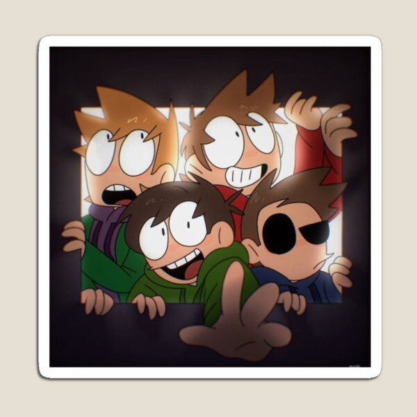 Matt Eddsworld  Magnet for Sale by Infodrawz