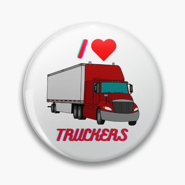 Item preview,  I LOVE TRUCKERS designed and sold by Bart-Designs.