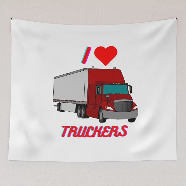 Item preview,  I LOVE TRUCKERS designed and sold by Bart-Designs.