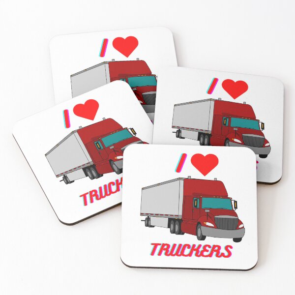 Item preview,  I LOVE TRUCKERS designed and sold by Bart-Designs.