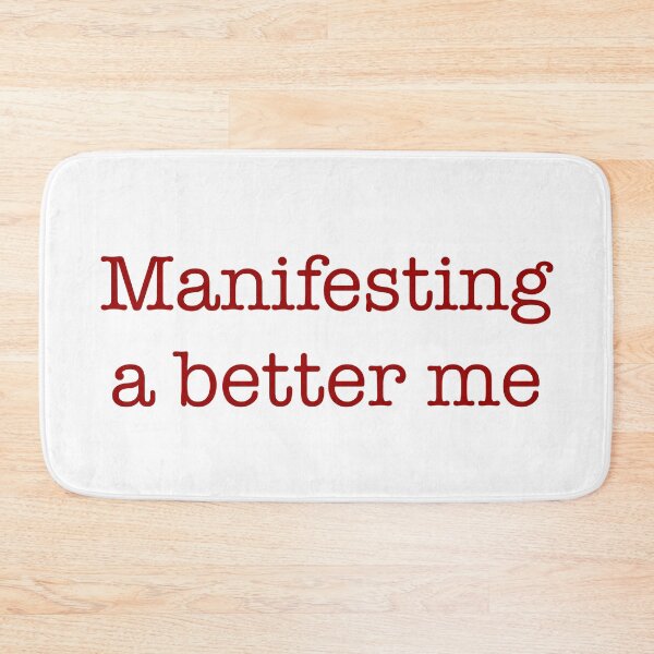 Item preview, Manifesting a better me designed and sold by CamoQuotes.