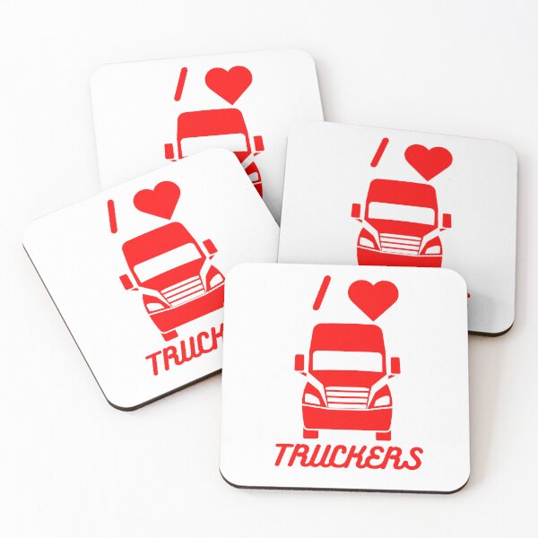 Item preview, I LOVE TRUCKERS designed and sold by Bart-Designs.