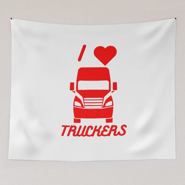 Item preview, I LOVE TRUCKERS designed and sold by Bart-Designs.