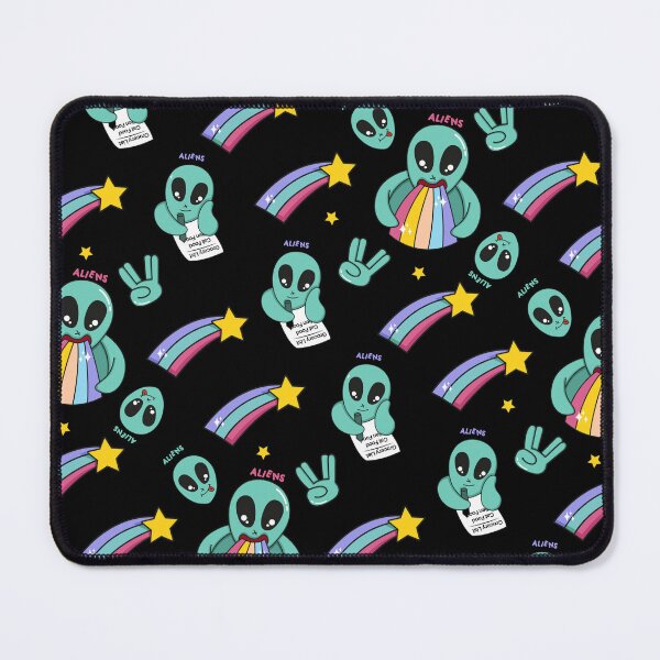Item preview, Colorfull Cute Aliens - Aliens pattern designed and sold by GOODMORNING-ART.