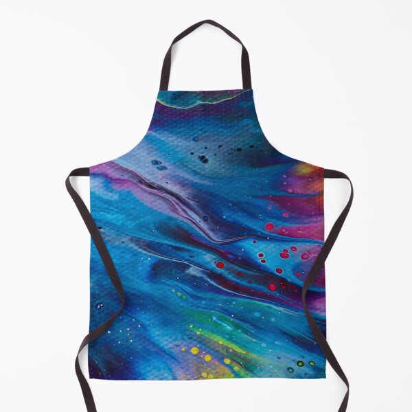 Item preview, Blue Wisps (acrylic Dutch pour) designed and sold by Alane Fideler.