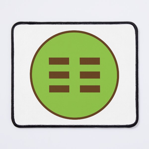 Item preview, I Ching Earth Trigram ( Kun ) designed and sold by GalacticMantra.