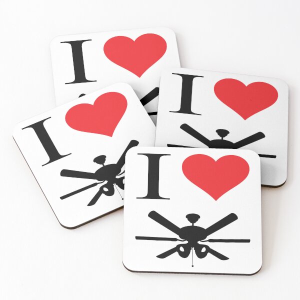 Item preview, I Heart Ceiling Fan designed and sold by Ptfera.