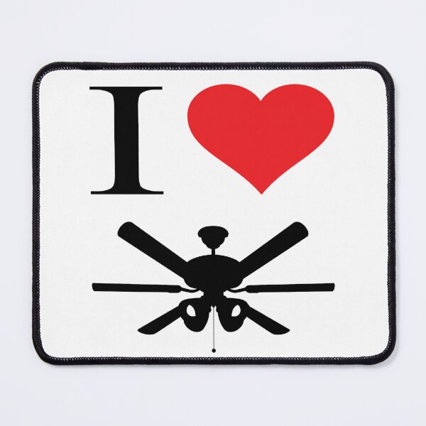 Item preview, I Heart Ceiling Fan designed and sold by Ptfera.