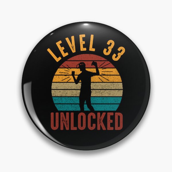Item preview, Level 33 Unlocked Virtual Reality Gamer Vr Bday Awesome Gamer Gift designed and sold by DadJokeDescript.