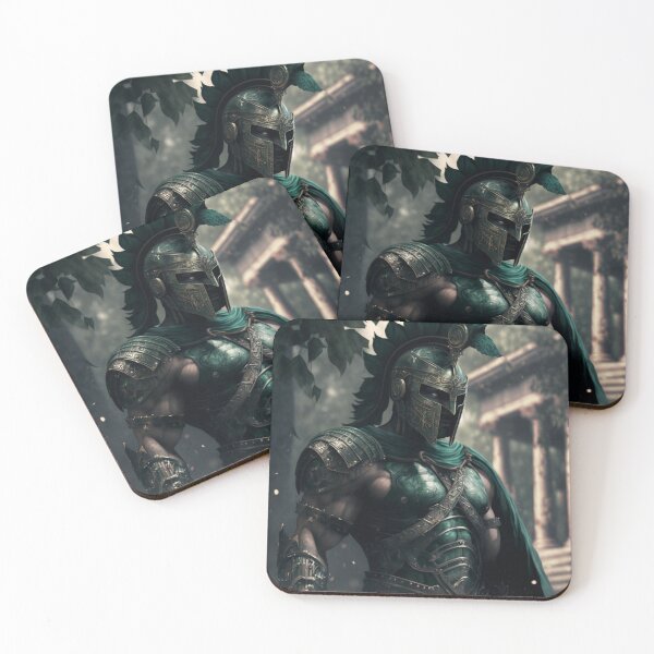 Item preview, Emerald Spartan designed and sold by AI Dream Journal.