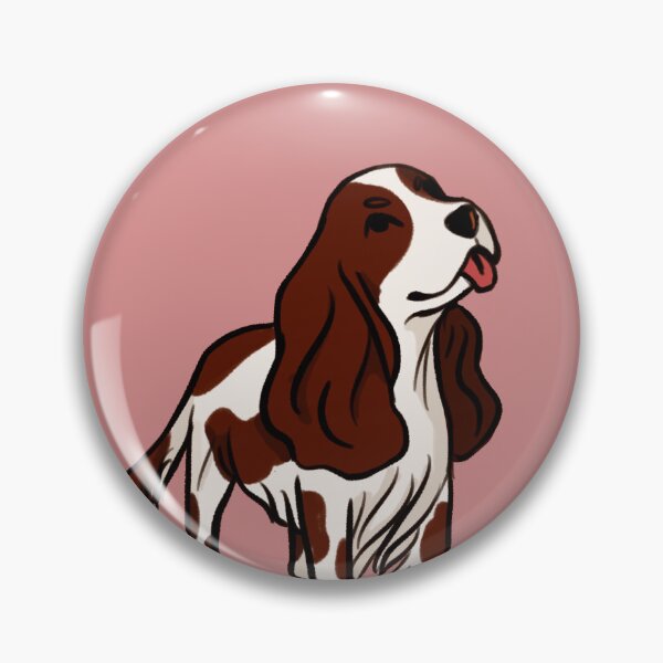 Item preview, Liver and white Cocker spaniel designed and sold by Sandra Salgado.