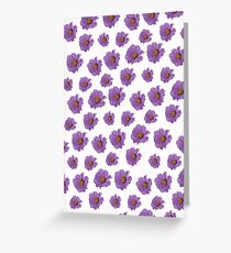 Pretty Pink Cosmea Flower Print Greeting Card